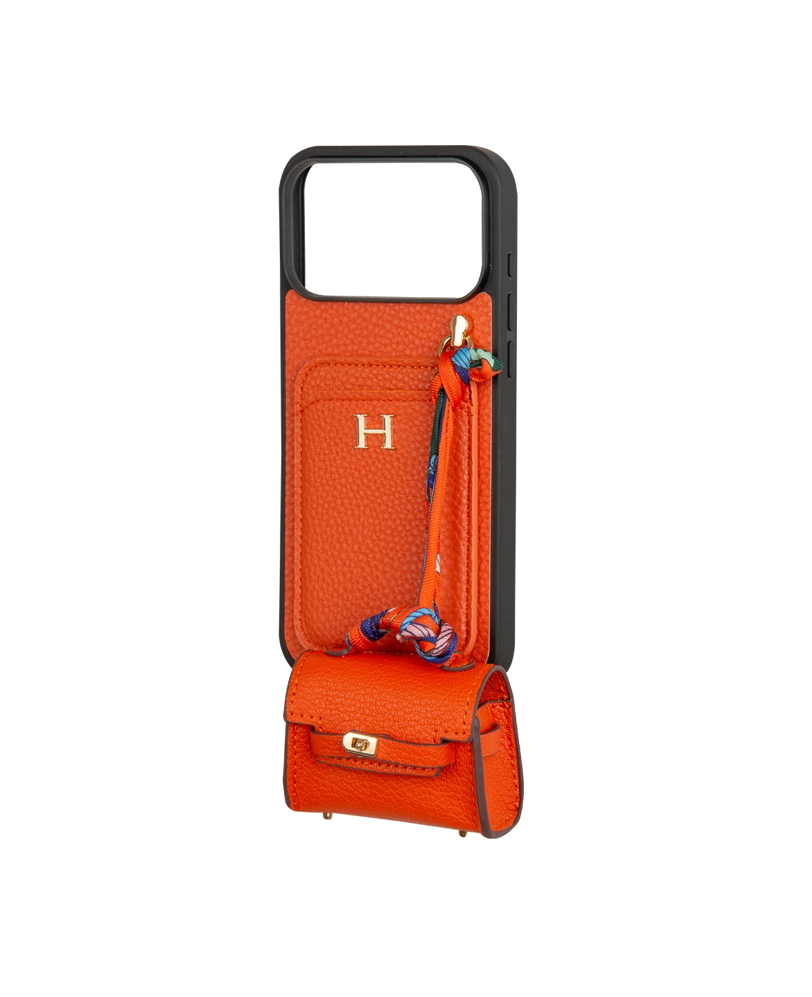 Kartlıklı Telefon Kılıfı ve Airpods KıIıf Set DK283 iPhone 17 Air