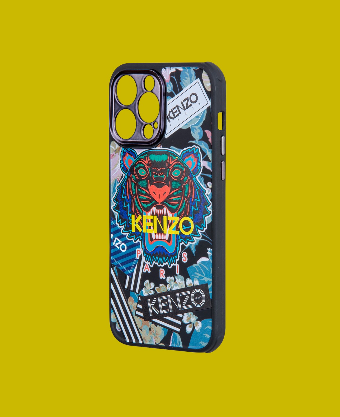Renkli Kabartmalı Telefon Kılıfı - DK189 - iPhone 14