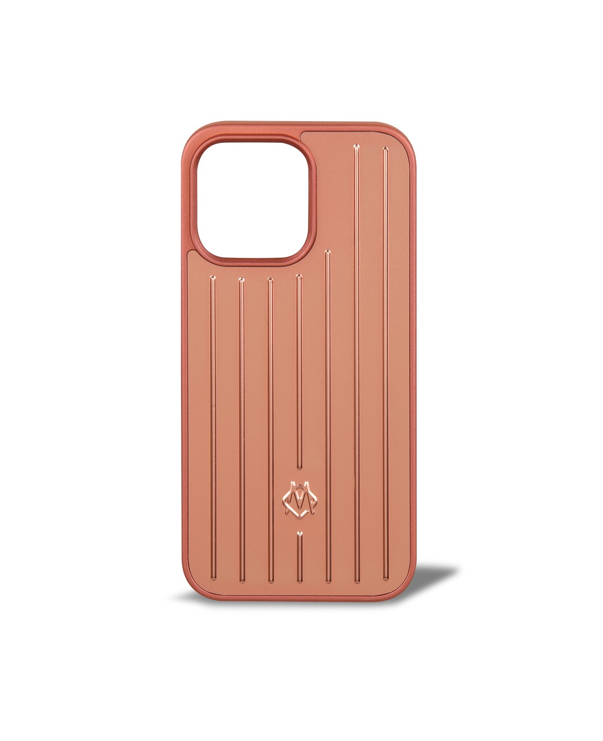 Metal Pembe Telefon Kılıfı DK265 iPhone 16 ProMax