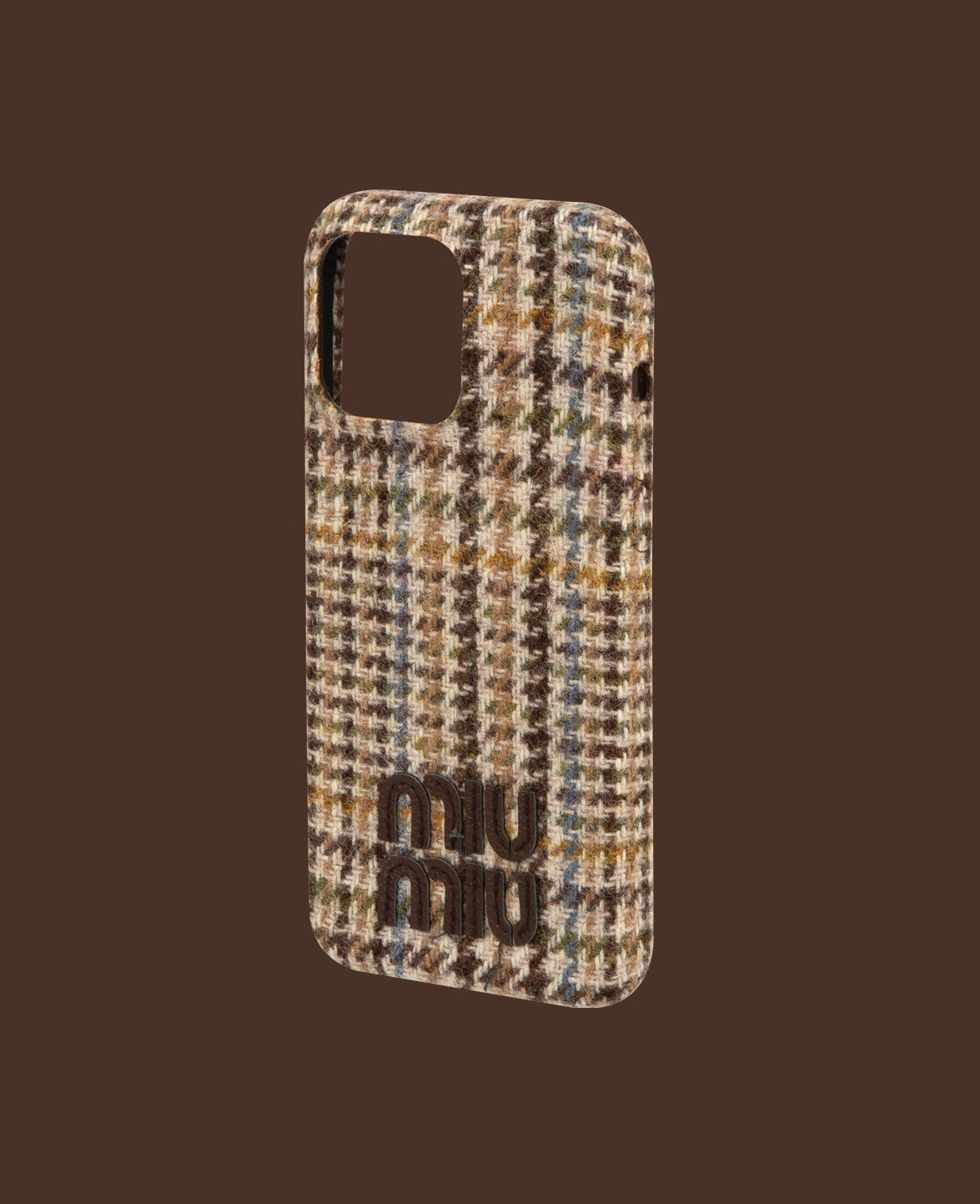 Kumaş Desenli Telefon Kılıfı - DK238 - iPhone 15 Pro