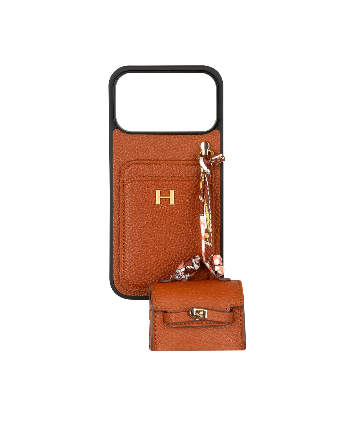 Kartlıklı Telefon Kılıfı ve Airpods KıIıf Set DK282 iPhone 17 Air