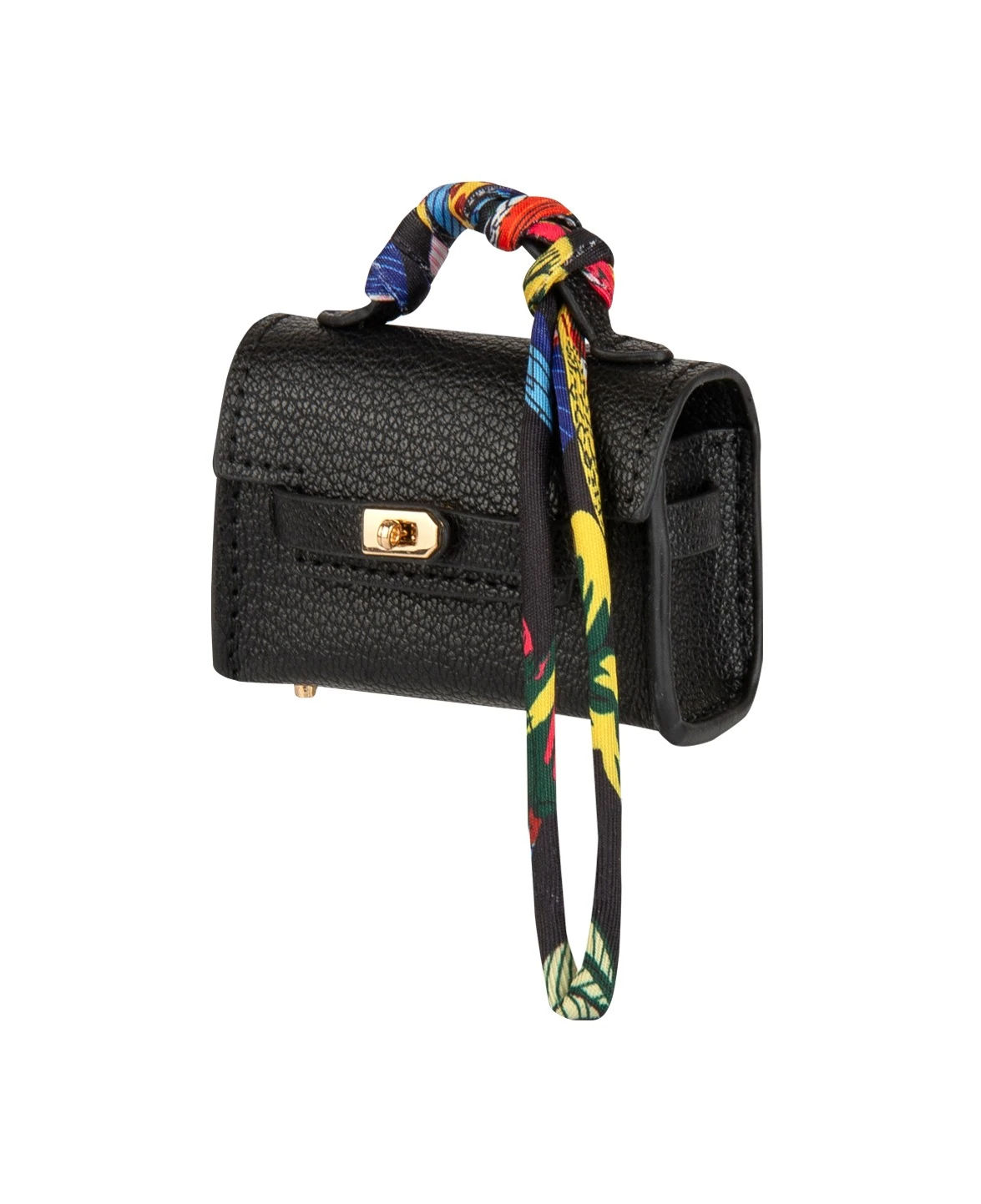 Siyah Deri Airpods Kılıfı DK304 Airpods 2. Nesil