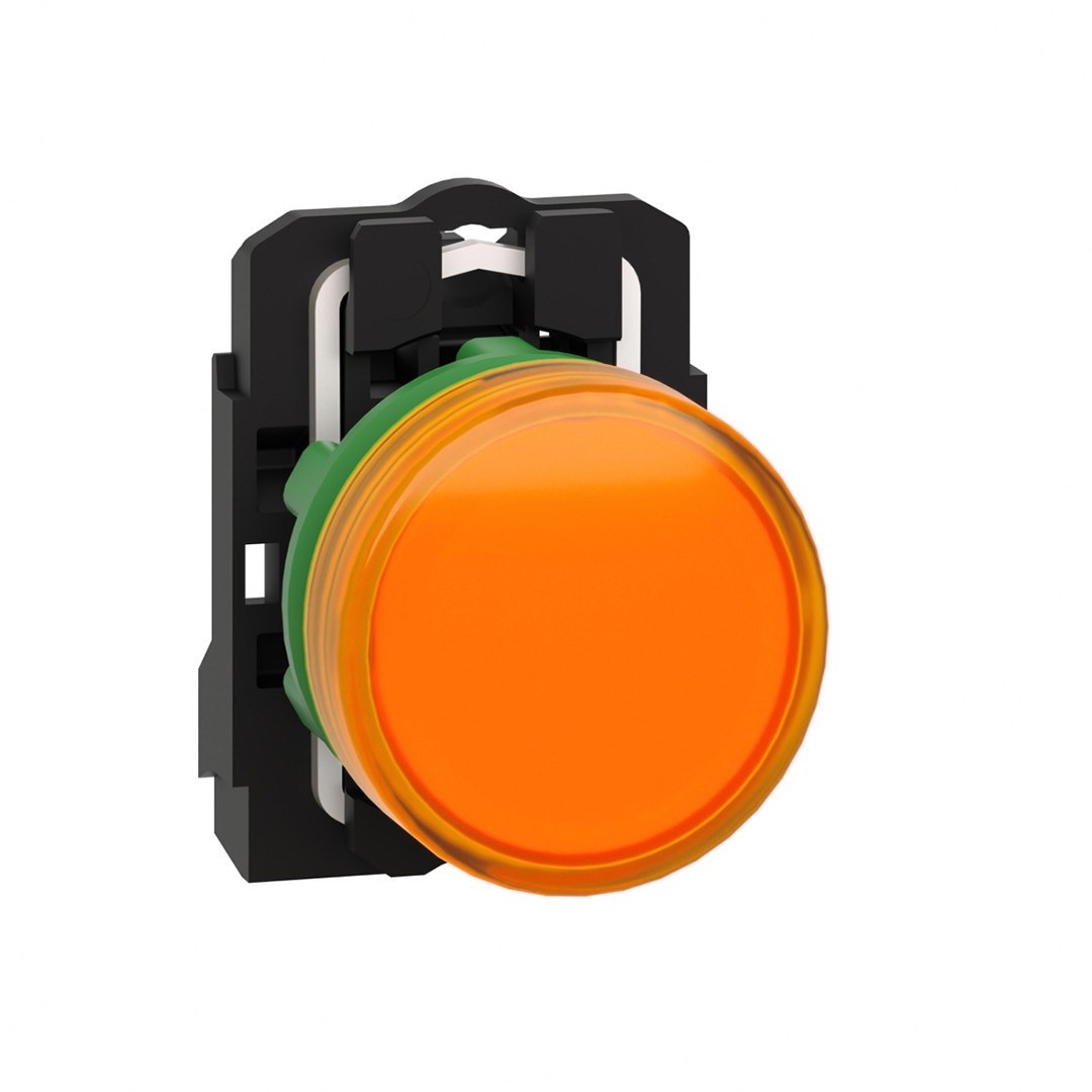 Schneider XB5AVM5 220V Turuncu Dahili Korumalı Ledli Sinyal Lambası