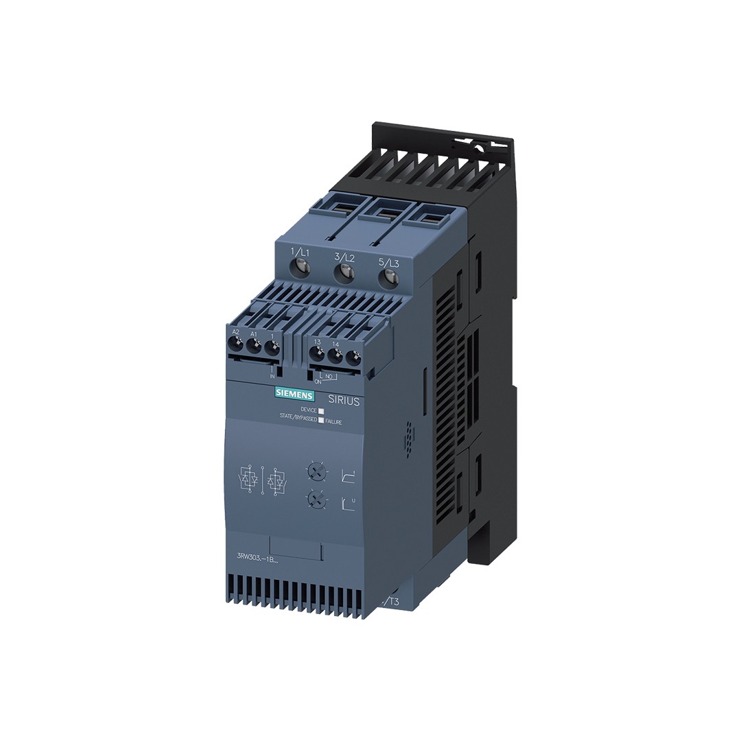 Siemens 3RW3038-1BB14 72A 37kW Sirius Soft Starter