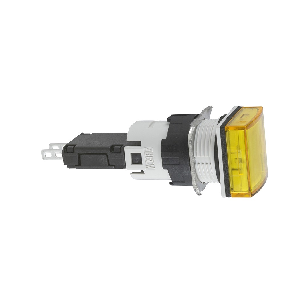 Schneider XB6CV5BB Sarı Kare Sinyal Lambası
