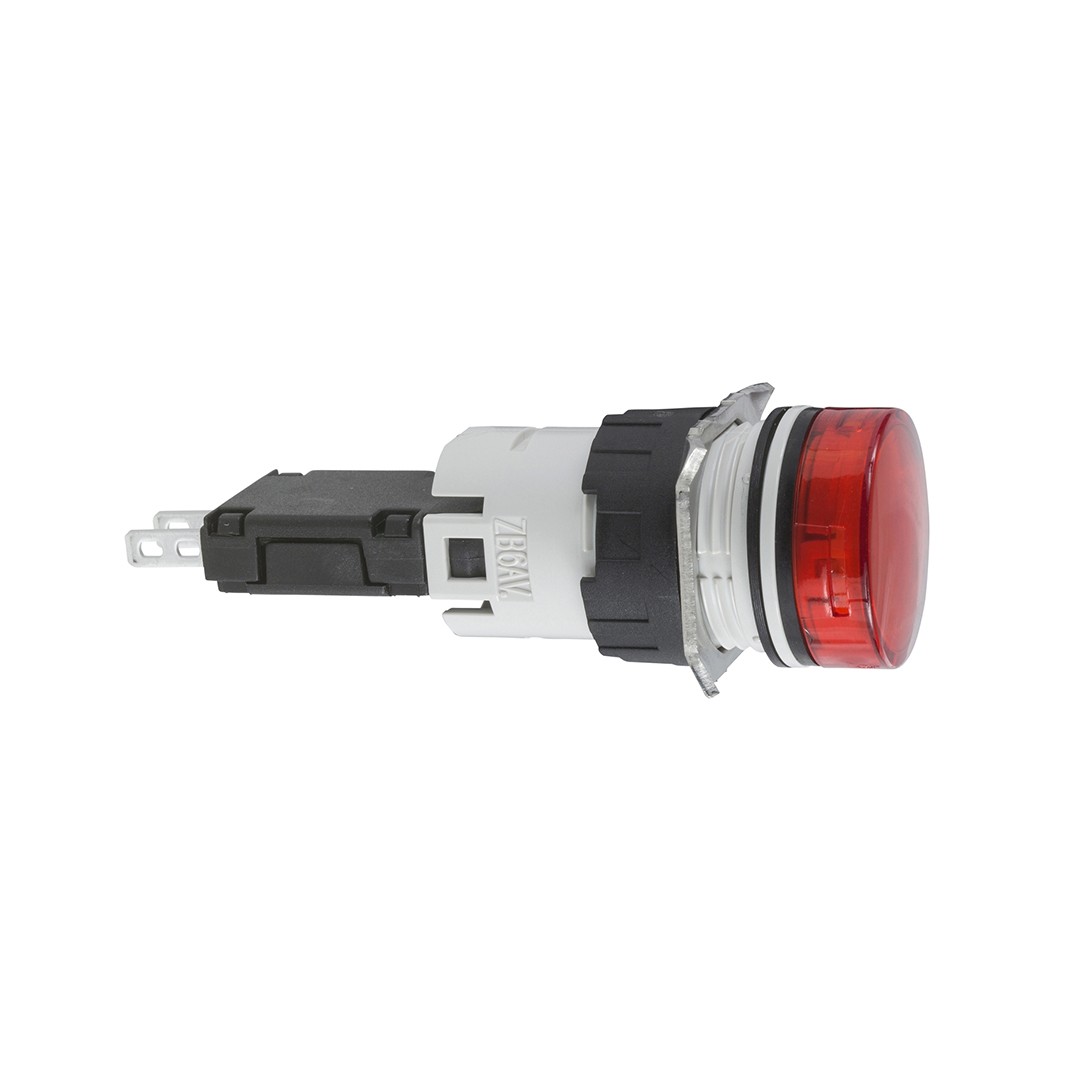 Schneider XB6AV4BB Kırmızı Daire Sinyal Lambası