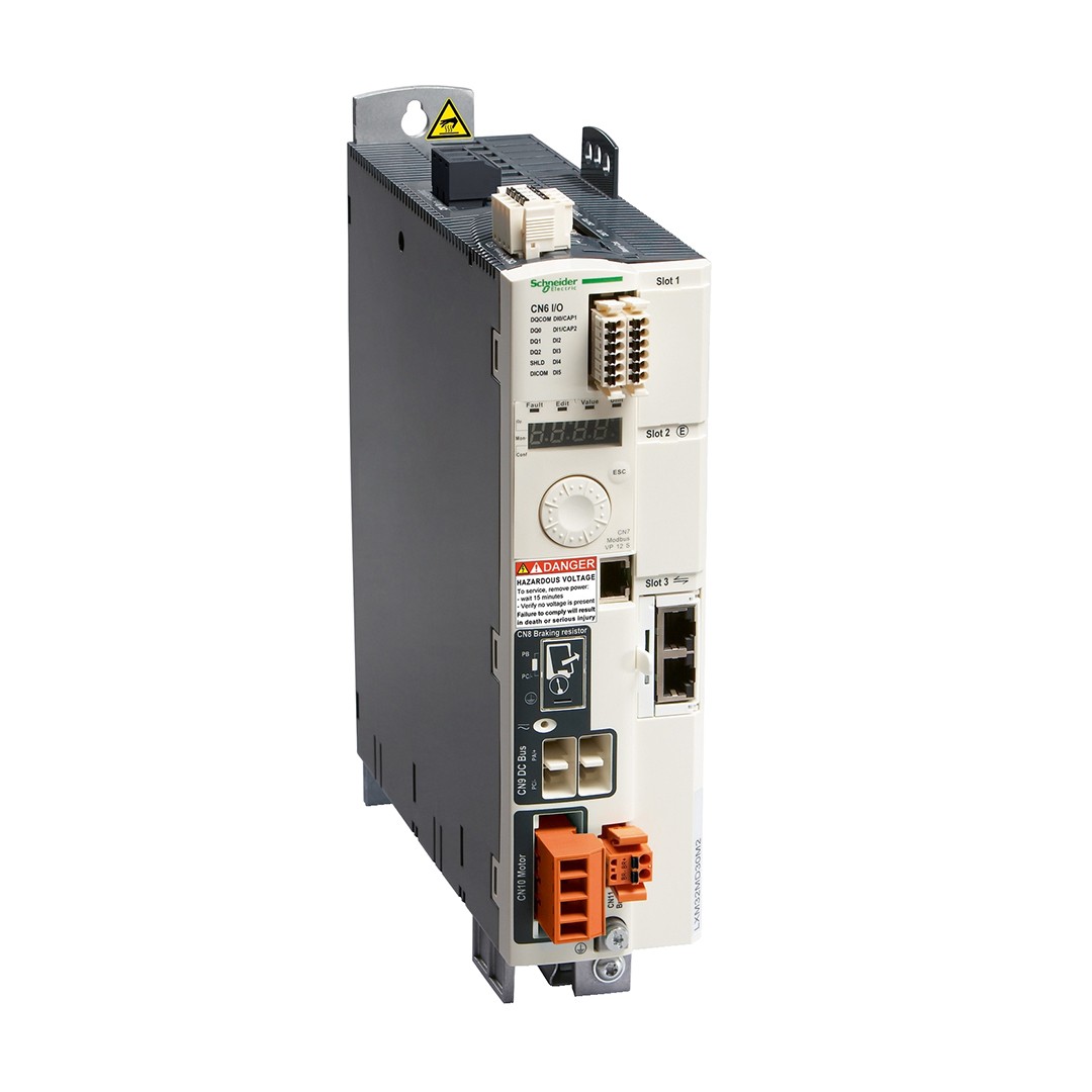 Schneider LXM32SD72N4 Lexium 32 208/480V 7 kW Trifaze Besleme Gerilimi Servo Sürücü