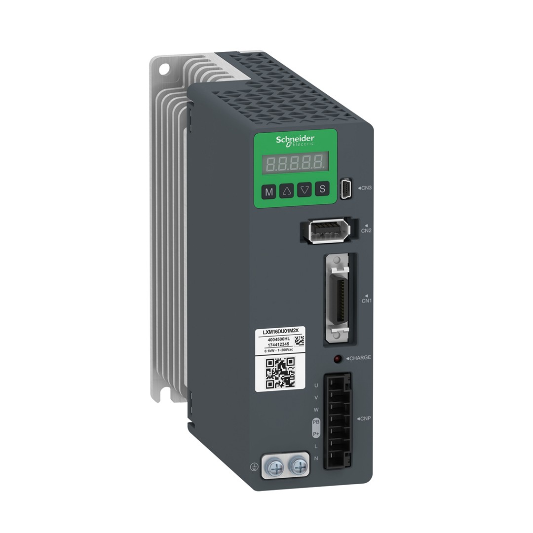 Schneider LXM16DU04M2X ServoDrive Lexium16D PT 1~220Vac 0.4kW Servo Sürücü