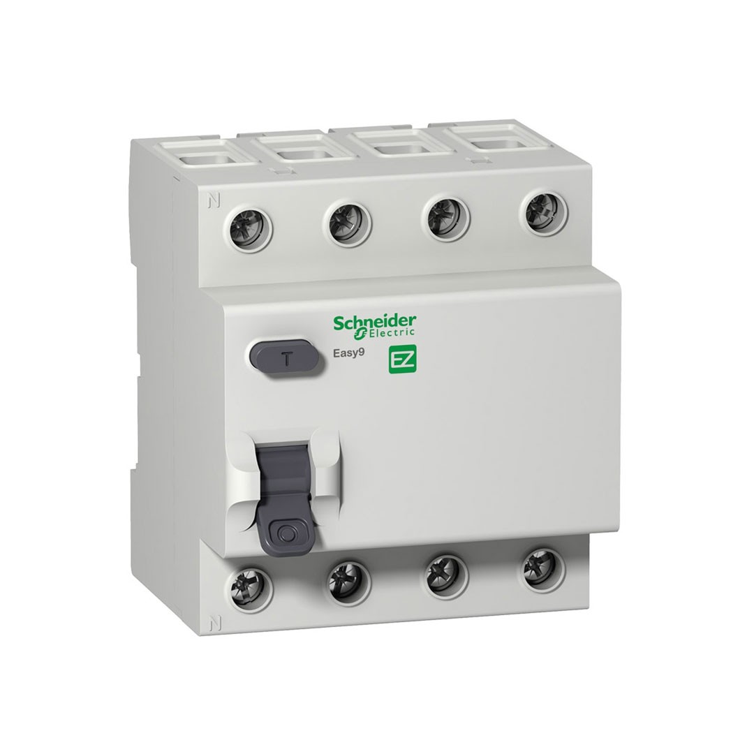 Schneider EZ9R63425 EASY9 Serisi 4x25A 300mA Kaçak Akım Rölesi