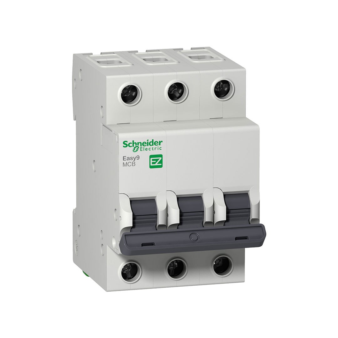 Schneider EZ9F43310 EASY9 Serisi C Tipi 3x10A Otomatik Sigorta 4 Adet