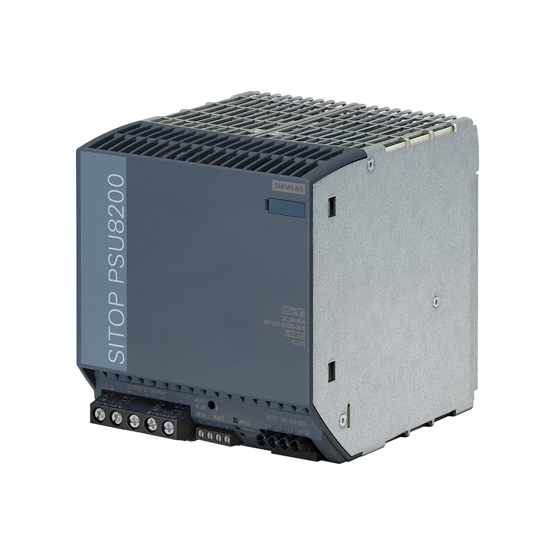 Siemens 6EP3437-8SB00-0AY0 SITOP PSU8200 40A 3X380AC/24DC Güç Kaynağı