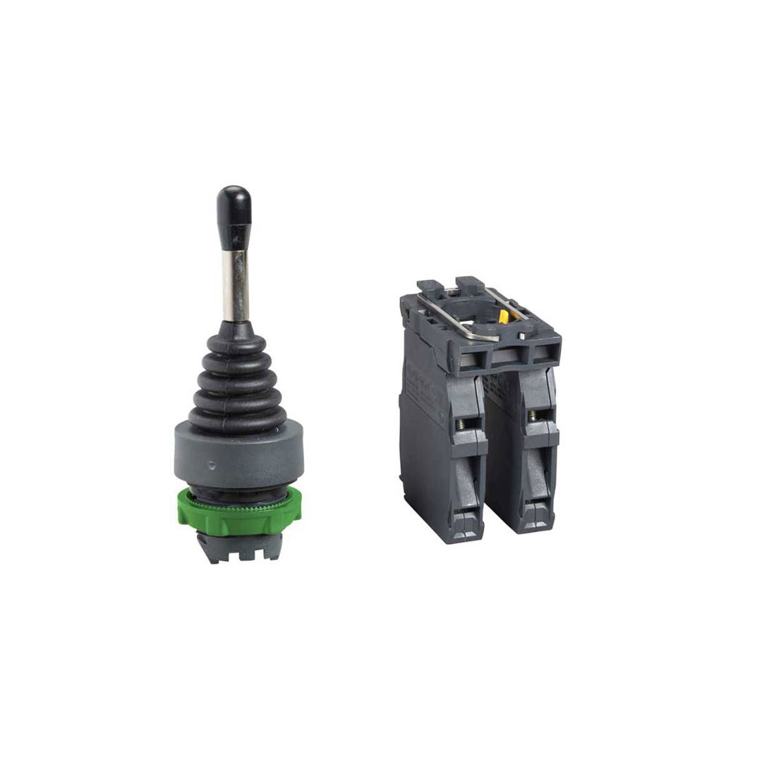Schneider XD5PA24 Joystick Ø22 4 yönlü yaylı dönüş 1NA