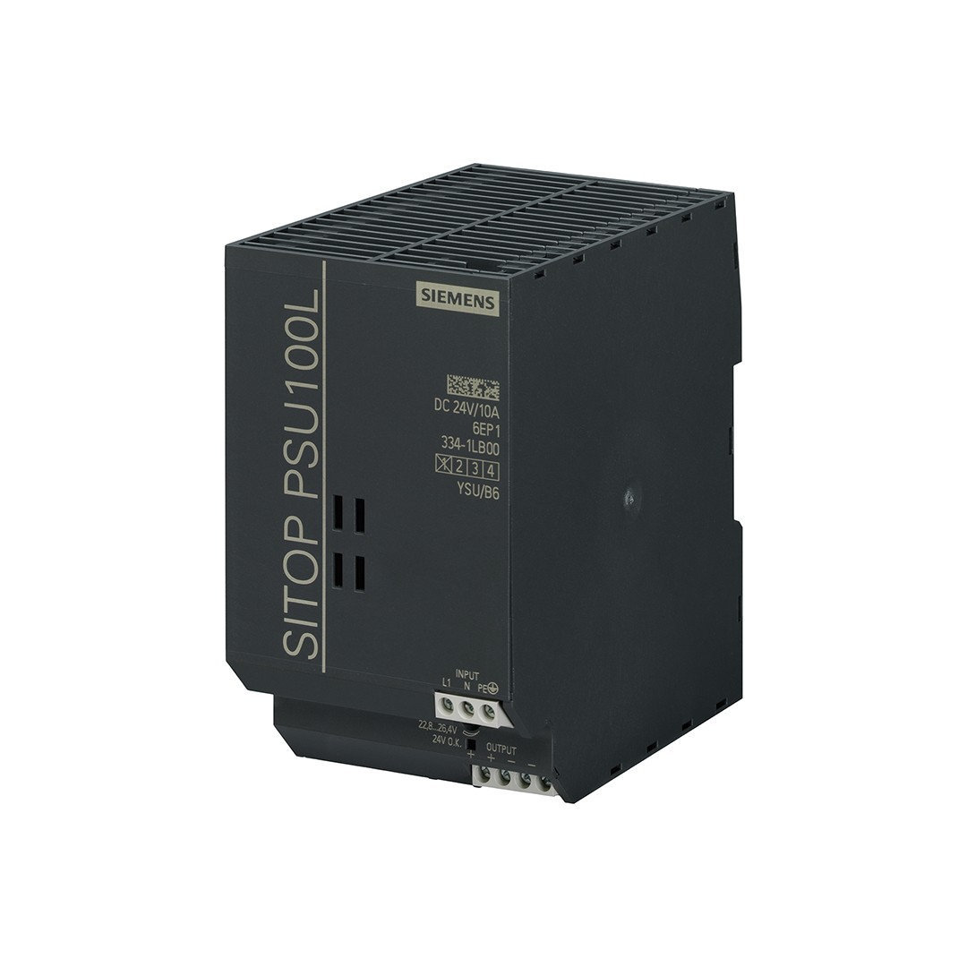 Siemens 6EP1334-1LB00 SITOP PSU100L 24 V/10A Güç Kaynağı