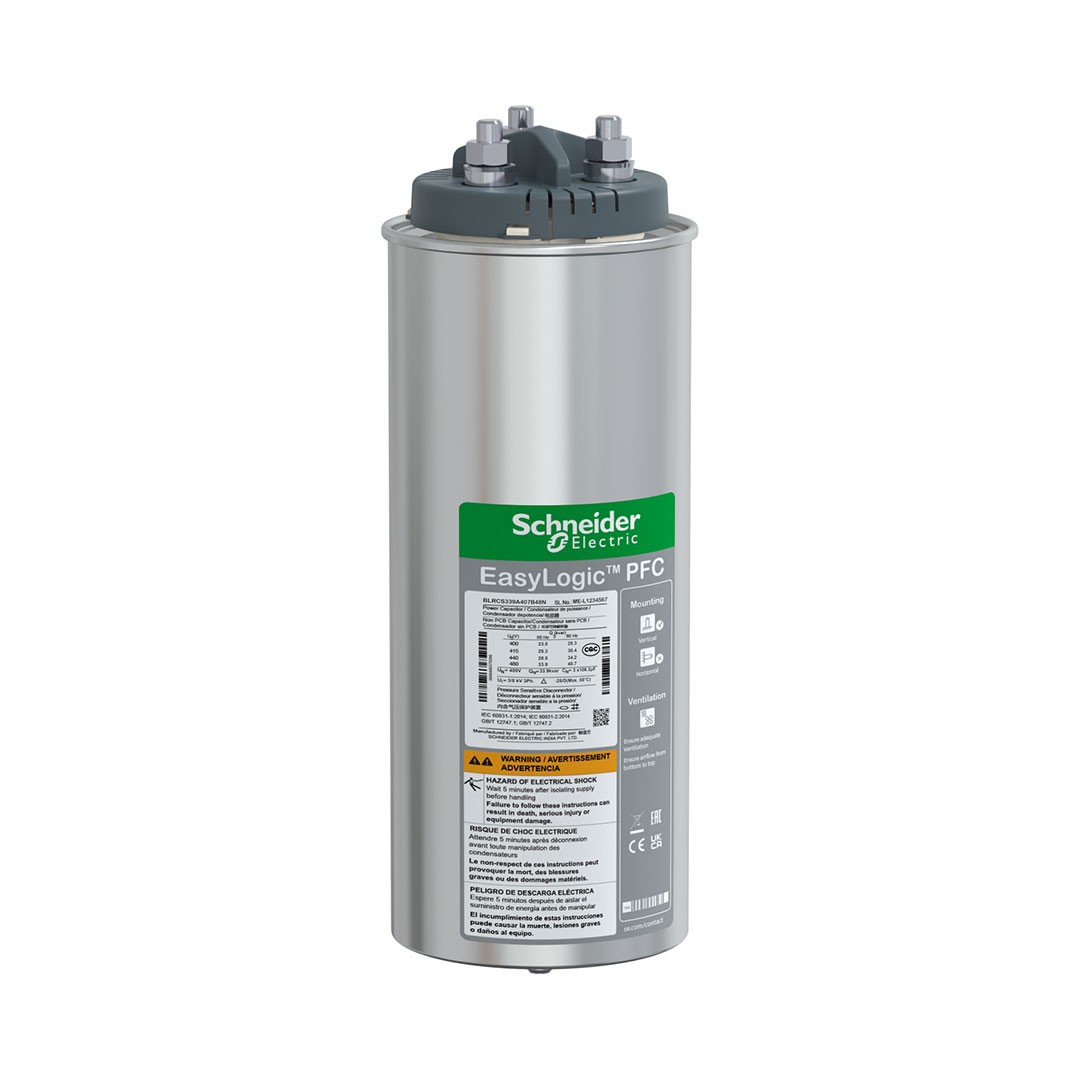 Schneider BLRCS339A407B48 Easycan 480V 33.9/40.7kVAR 50/60Hz Kondansatör