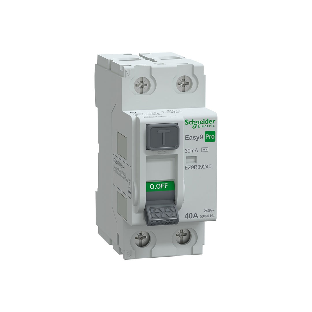 Schneider EZ9R39240 Easy 9 Pro KAK 2P 40A 30mA AC 240V Kaçak Akım Rölesi
