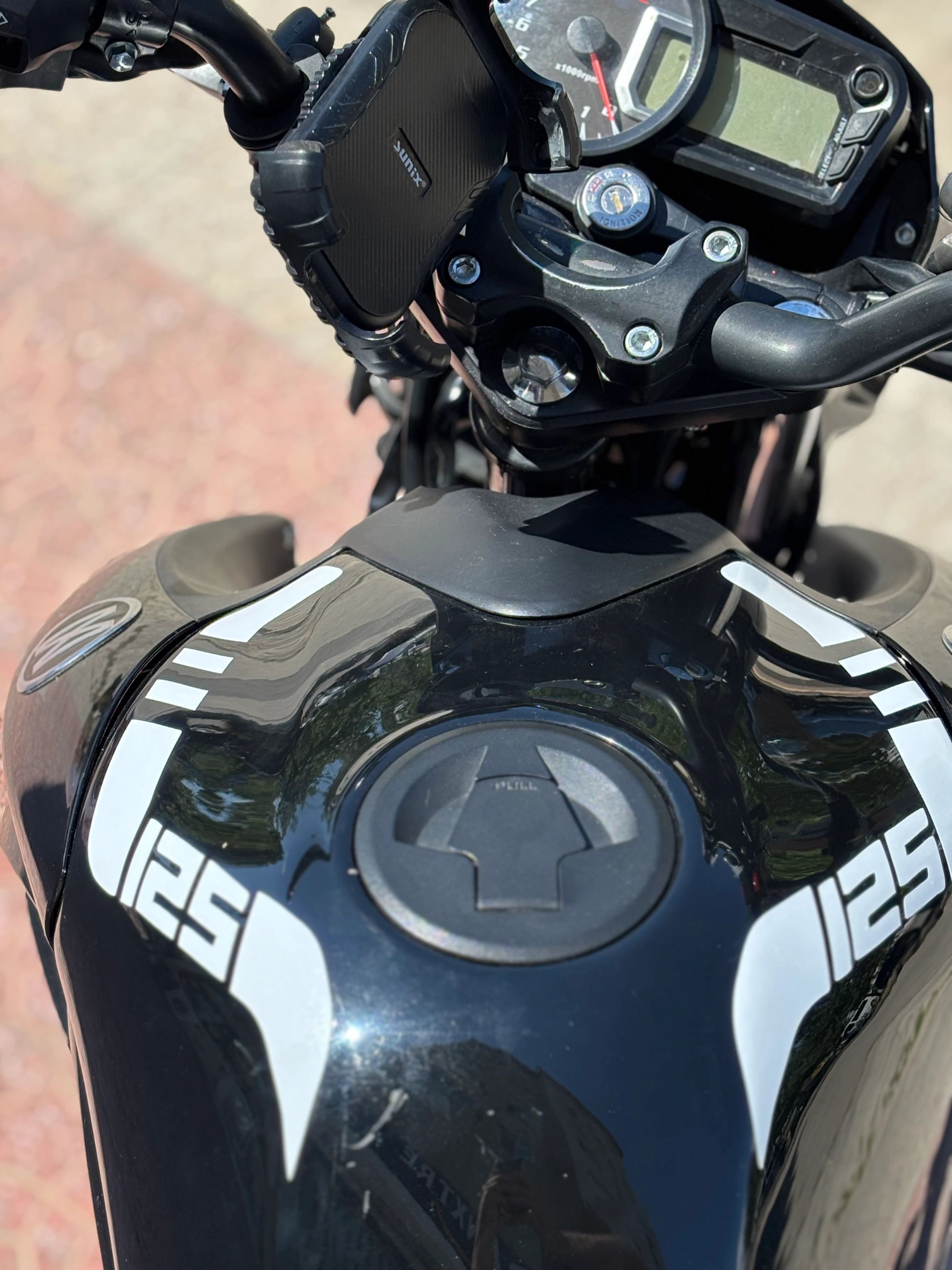 Mondial Drift-L için Beyaz Renk Kesikli Kordon Sticker Seti (Sağ ve Sol)