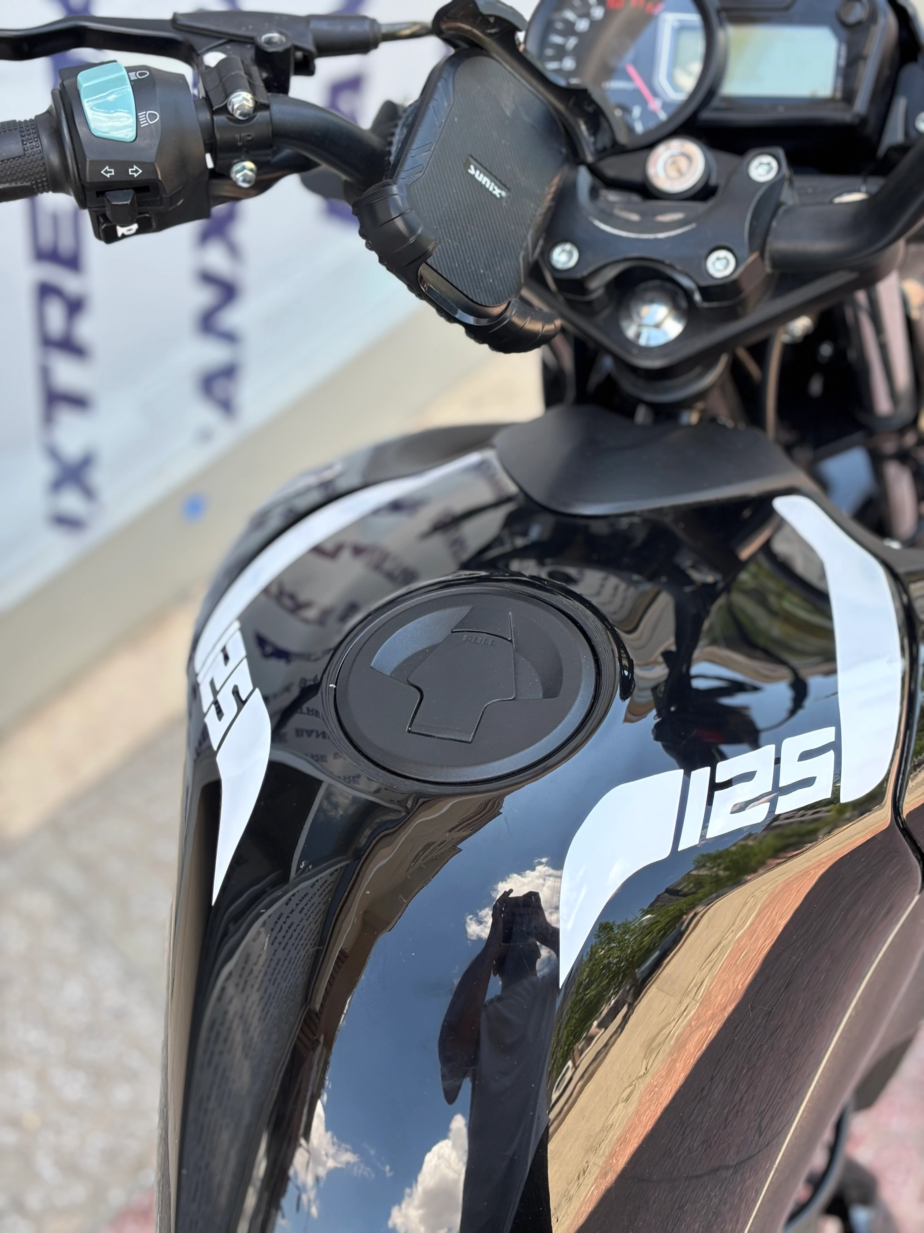 Mondial Drift-L için Beyaz Renk Düz Depo Kordon Sticker Seti (Sağ ve Sol)