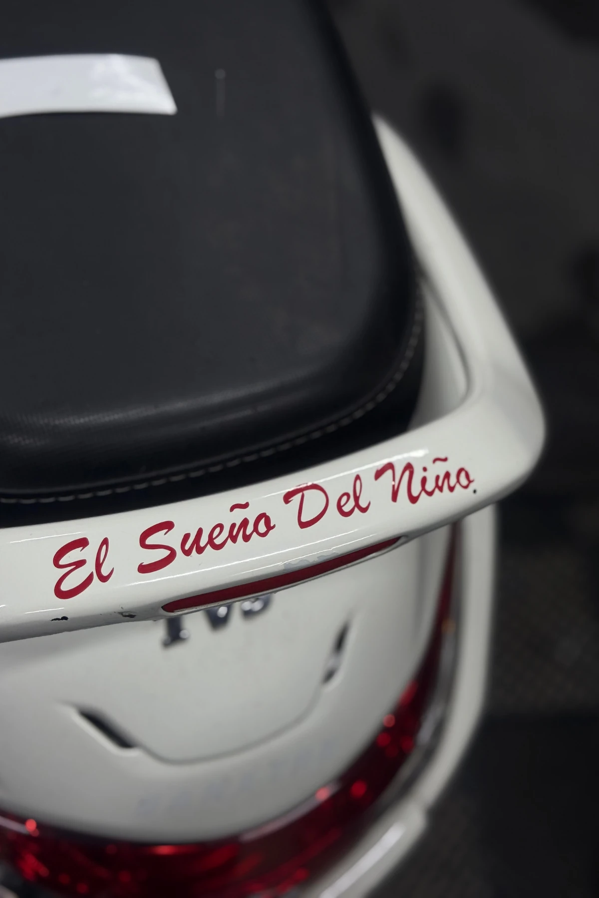 Motosiklet için El Sueno El Nino (Bir Çocuğun Hayali) Sticker Etiket (20CM)