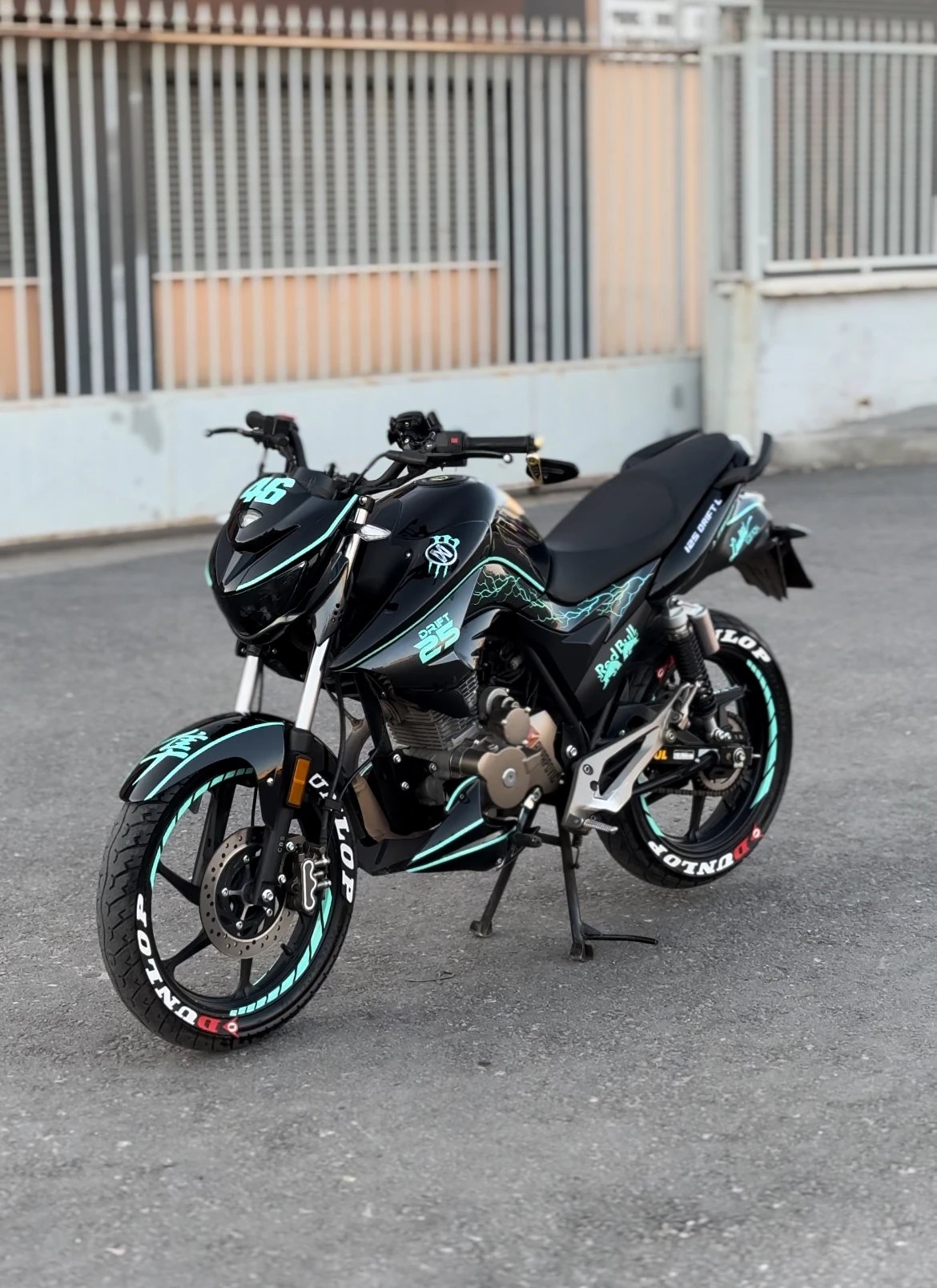 Mondial Drift-L için Nane Renk Komple Sticker Seti 