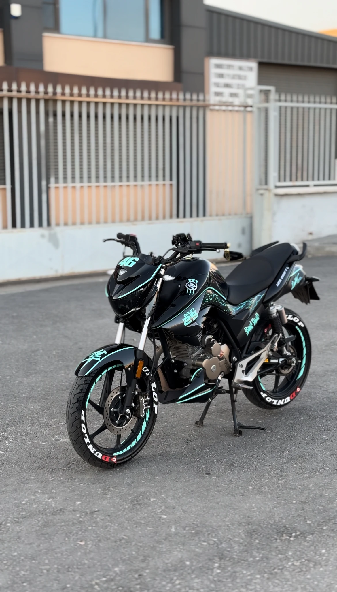 Mondial Drift-L için Nane Renk Komple Sticker Seti 