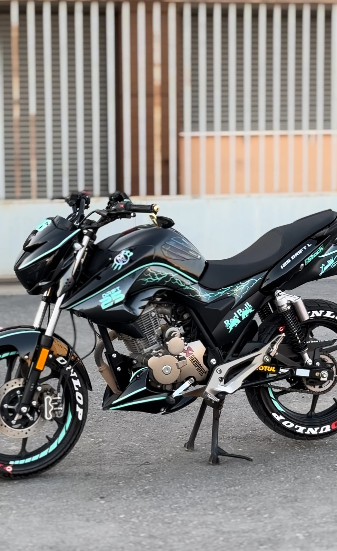 Mondial Drift-L için Nane Renk Komple Sticker Seti 