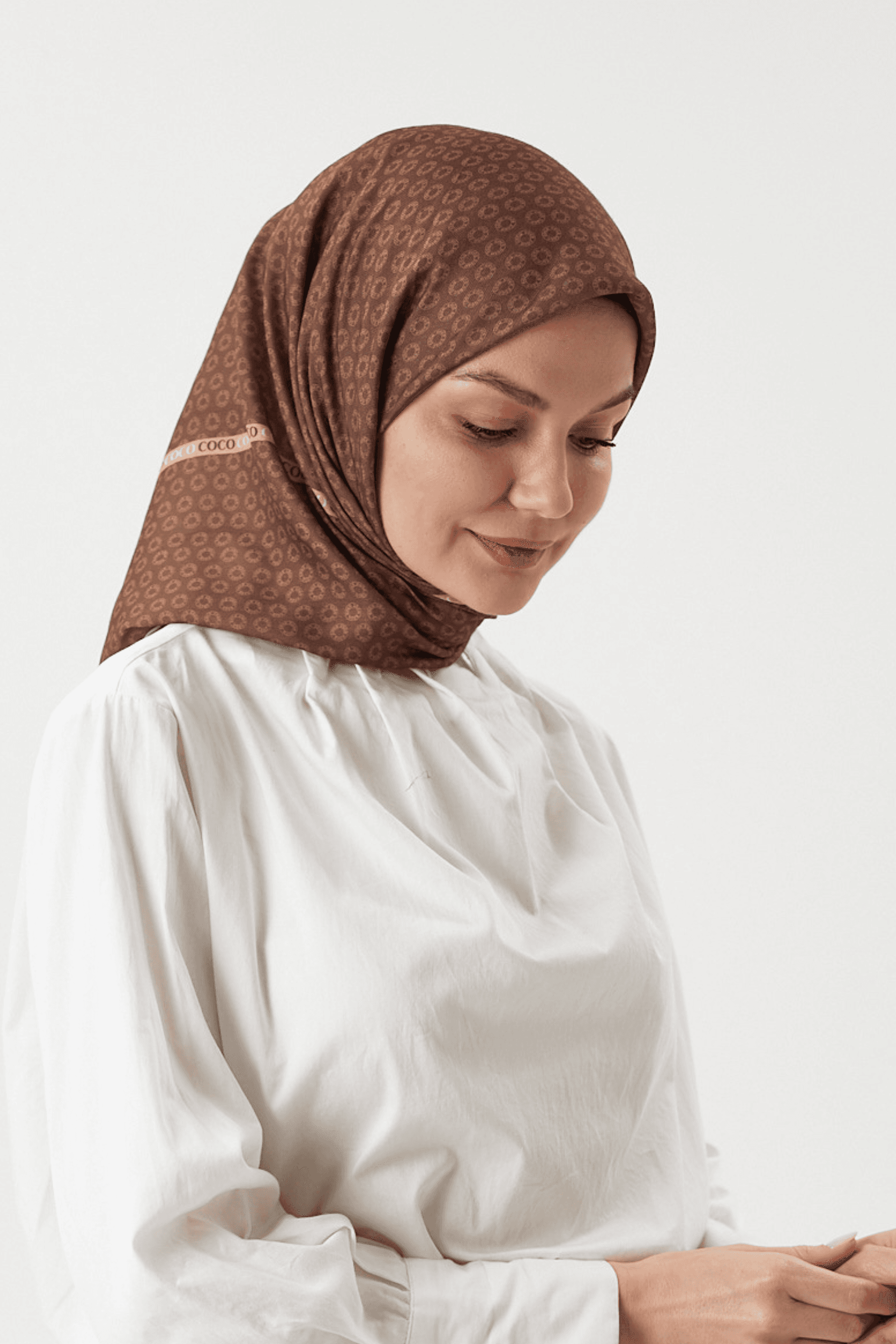 Mocha Morocco Pamuk Eşarp	
