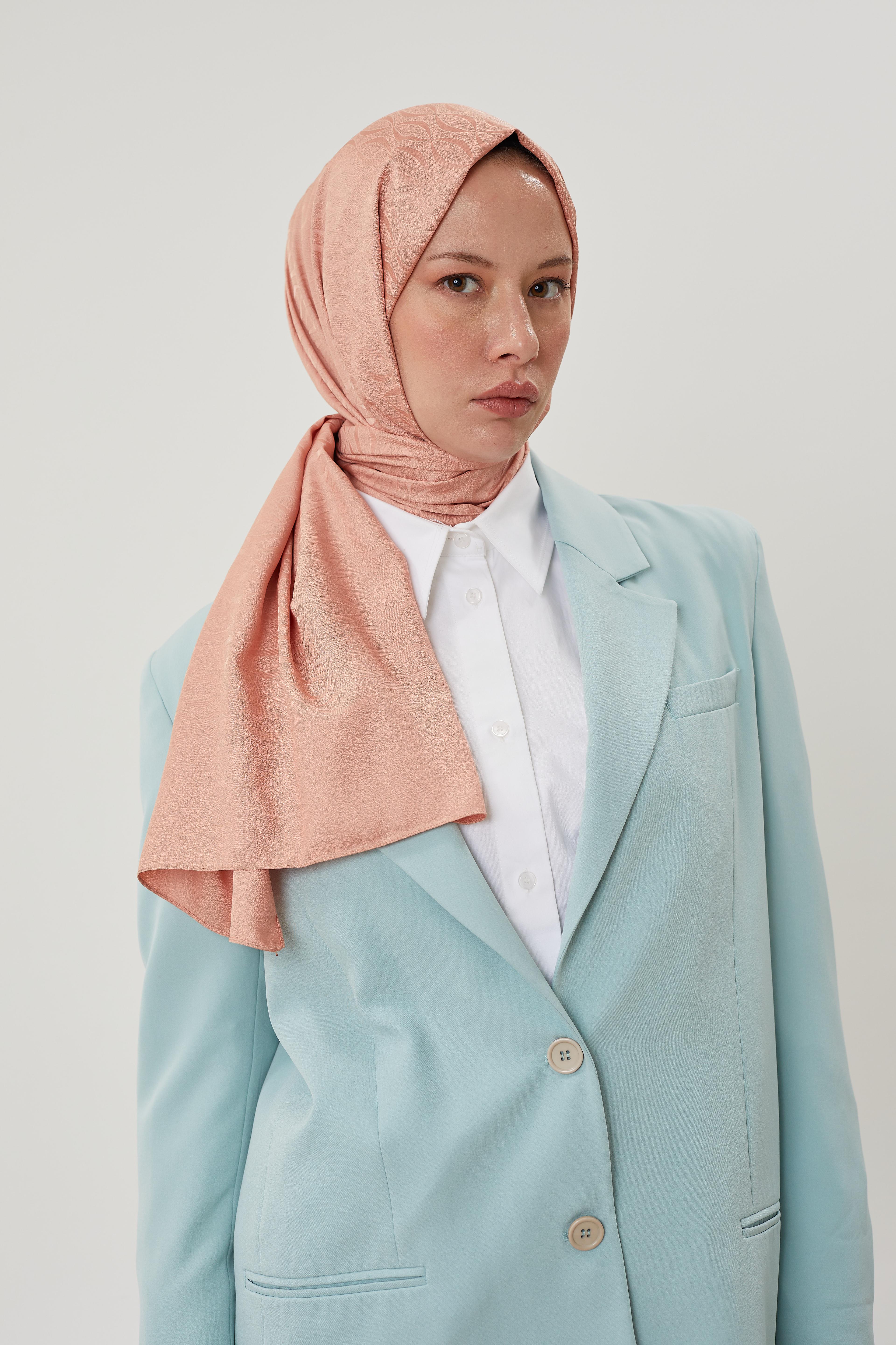 Somon Shine Desen Jakar Şal	