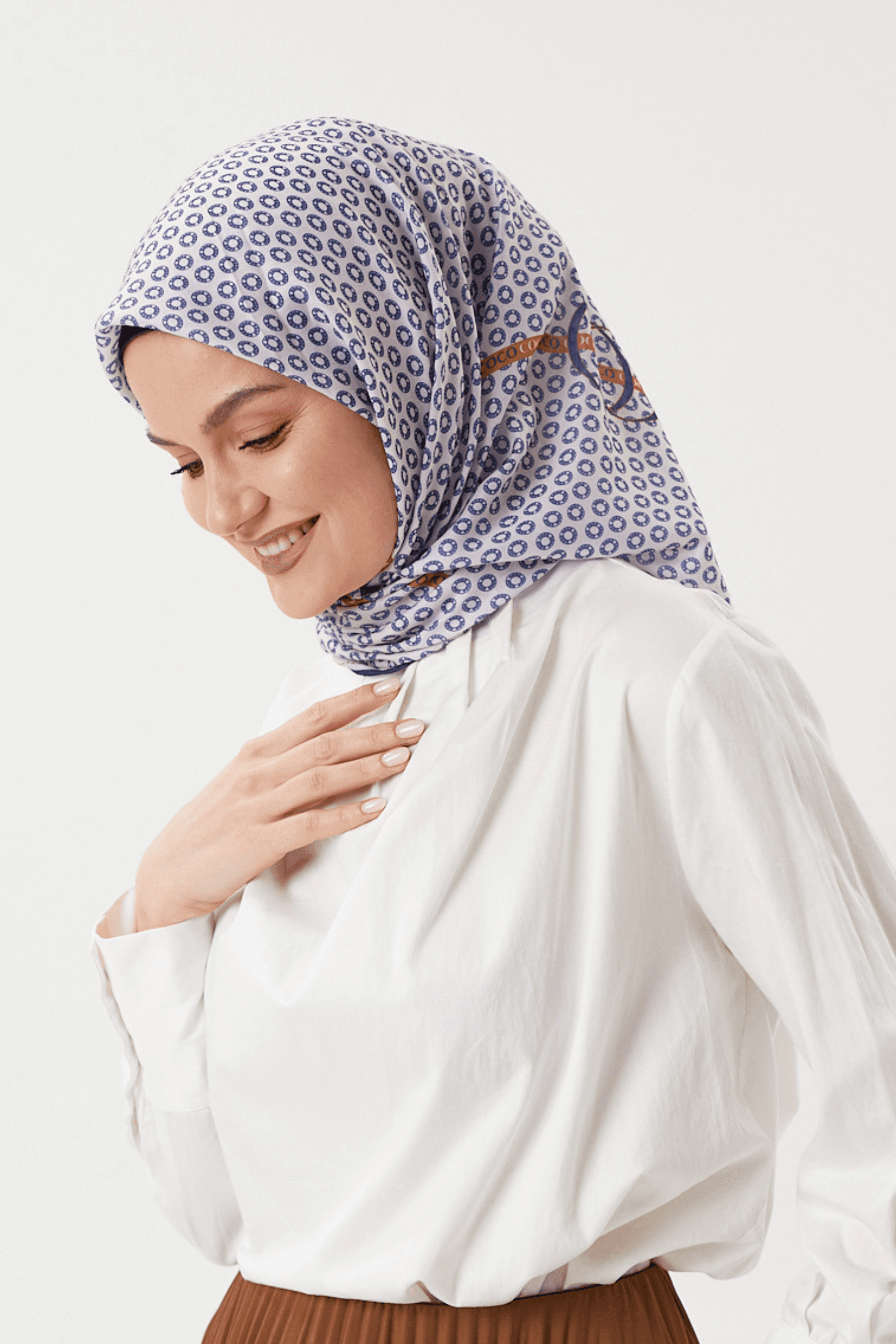 Vizon Morocco Pamuk Eşarp	
