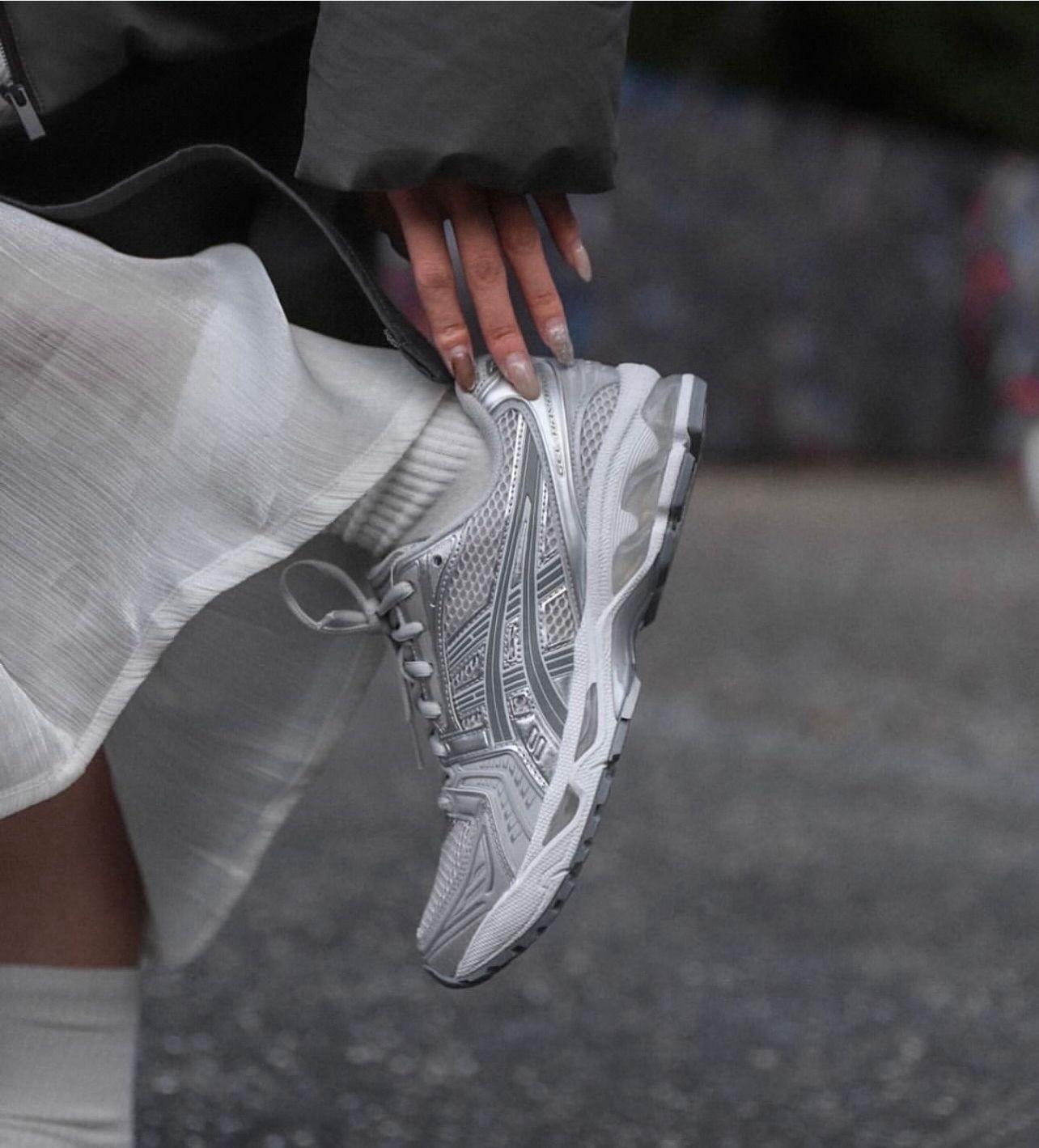 ASICS GEL KAYANO 14 SİLVER 