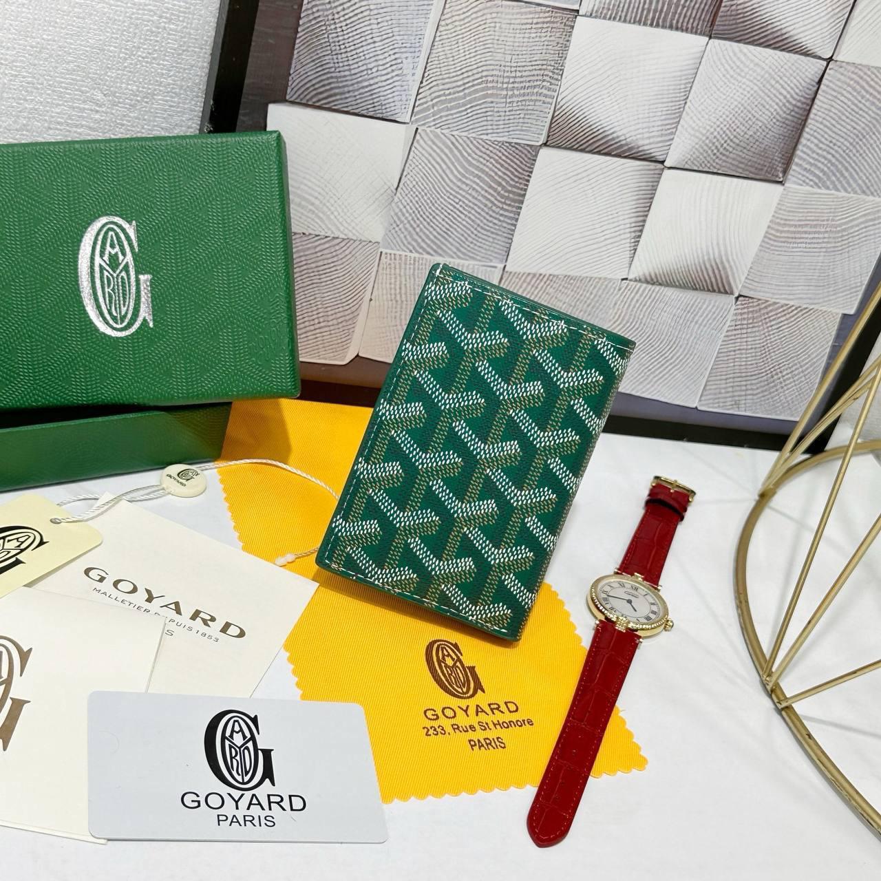 Goyard Cüzdan Yeşil