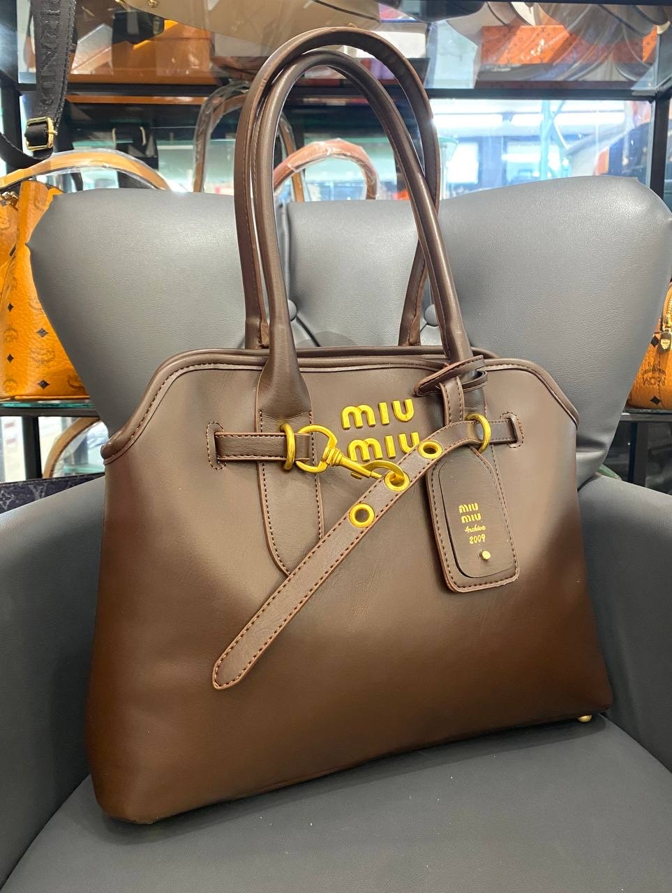 Miu Miu Bag Brown 38x27