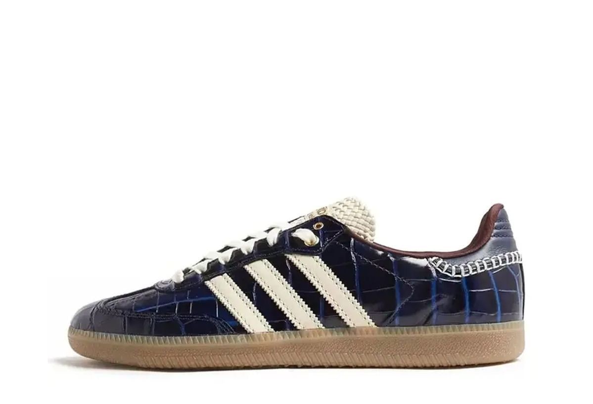 Adidas Samba Wales Bonner Navy Croc 