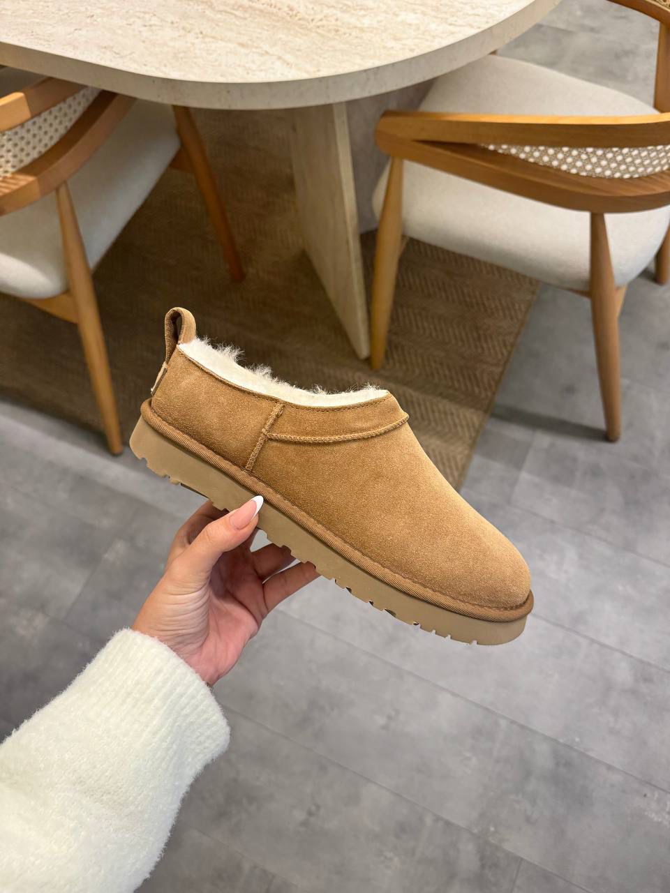 UGG MICRO BOOT CHESTNUT ( Dar Kalıp )