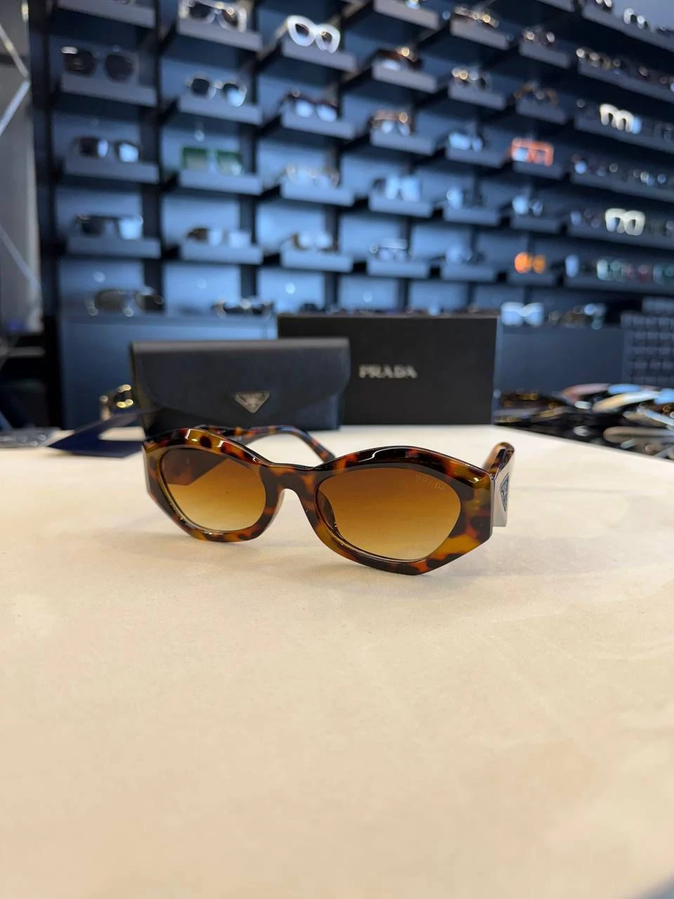 Prada New Gözlük PP 25 ( Premium ) - Leopar