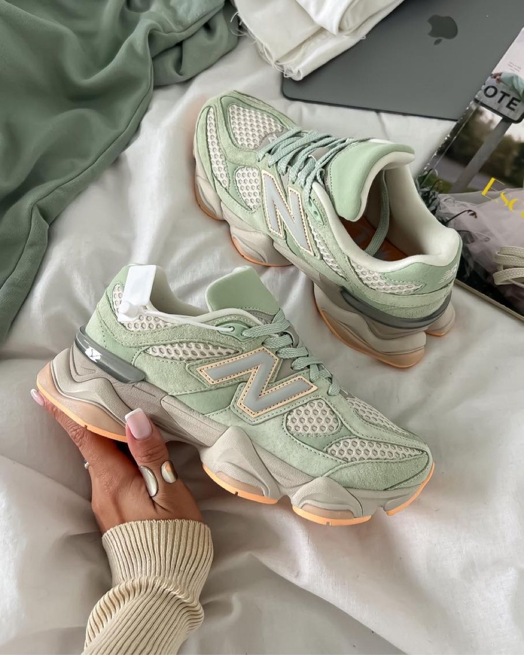 New Balance 9060 Mint (Dar Kalıp)