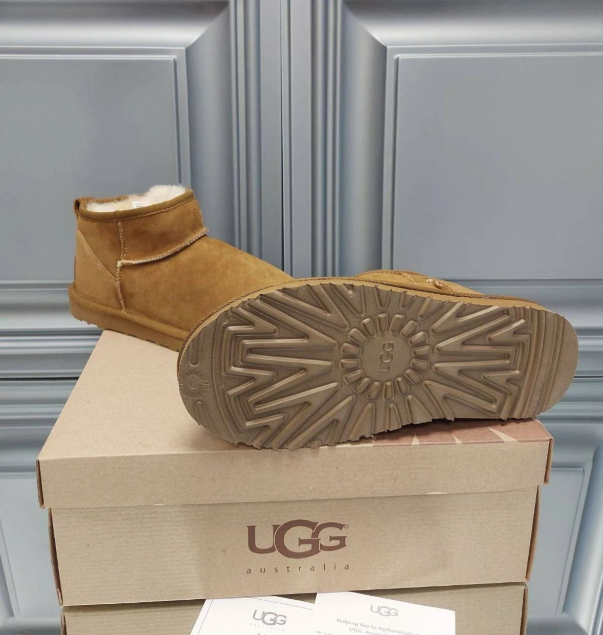 U.G.G M Classic Ultra Mini Chestnut  ( Dar Kalıp )