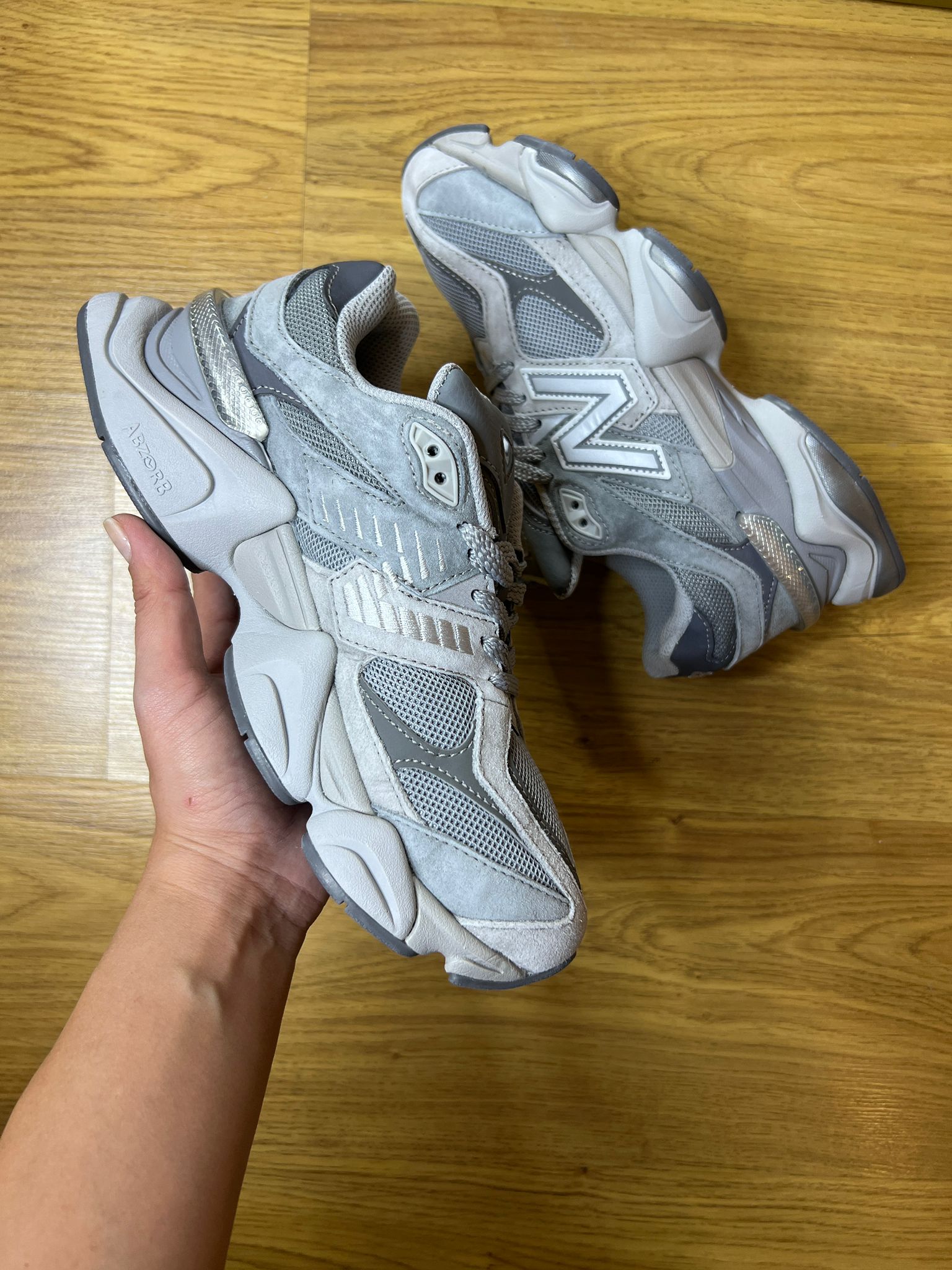 New Balance 9060 Grey ( Dar Kalıp )