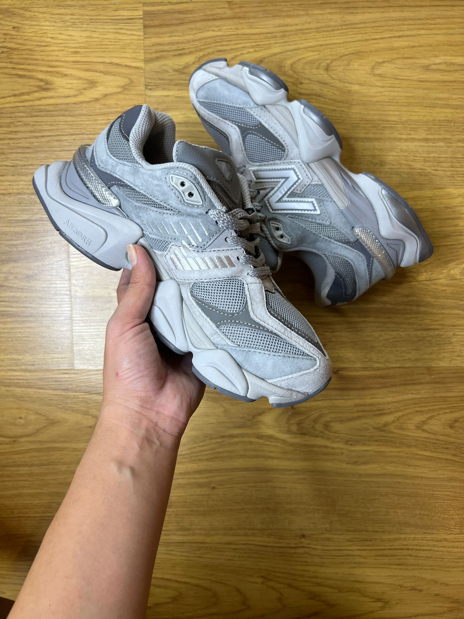 New Balance 9060 Grey ( Dar Kalıp )