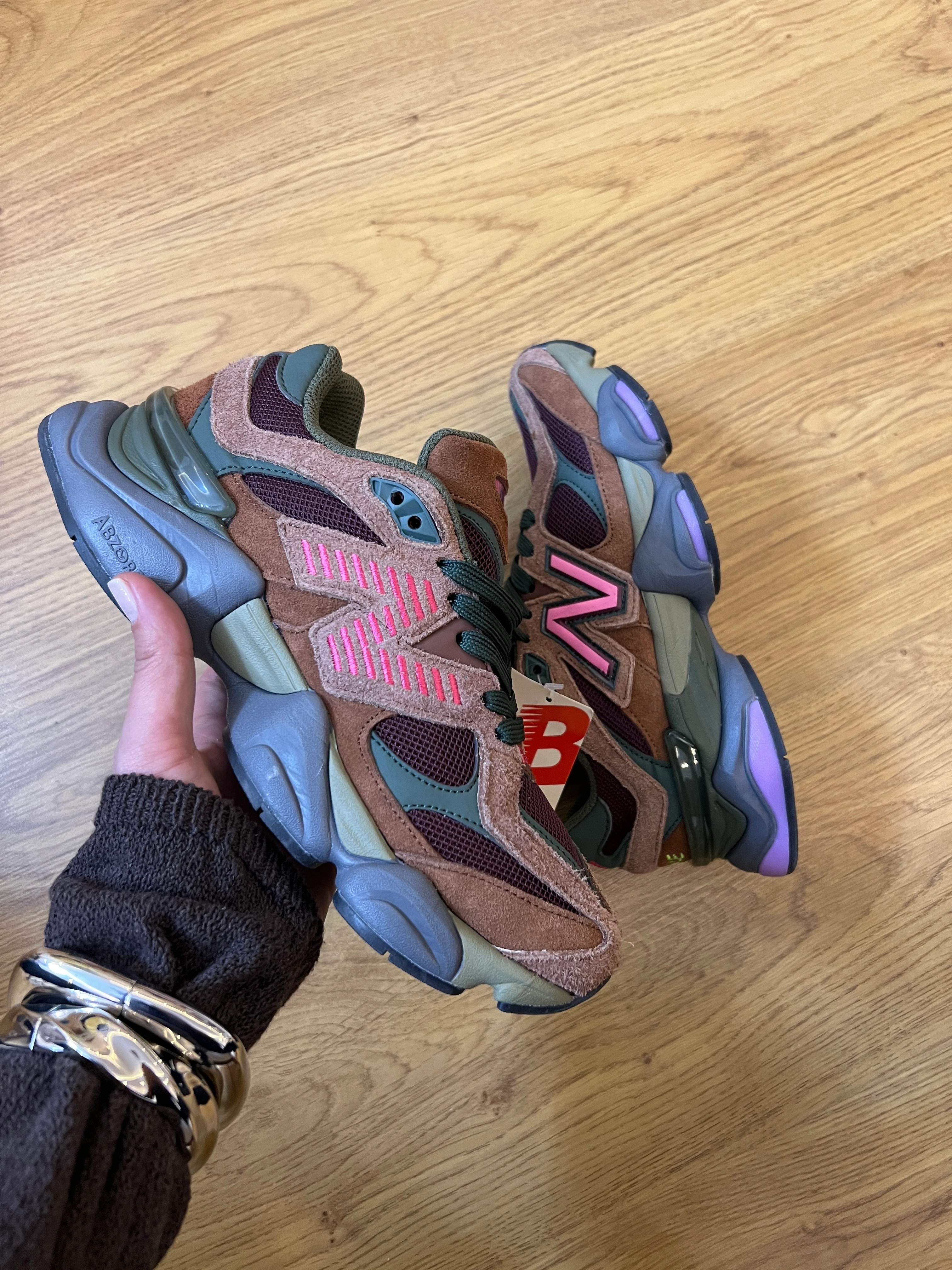 New Balance 9060 Brown Grey ( Dar Kalıp )