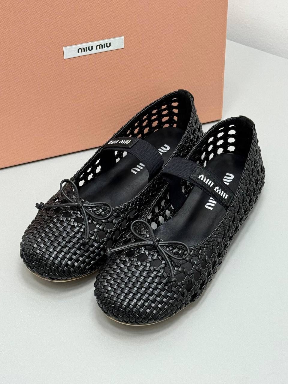 Miu Miu Women Babet Black ( PREMİUM )