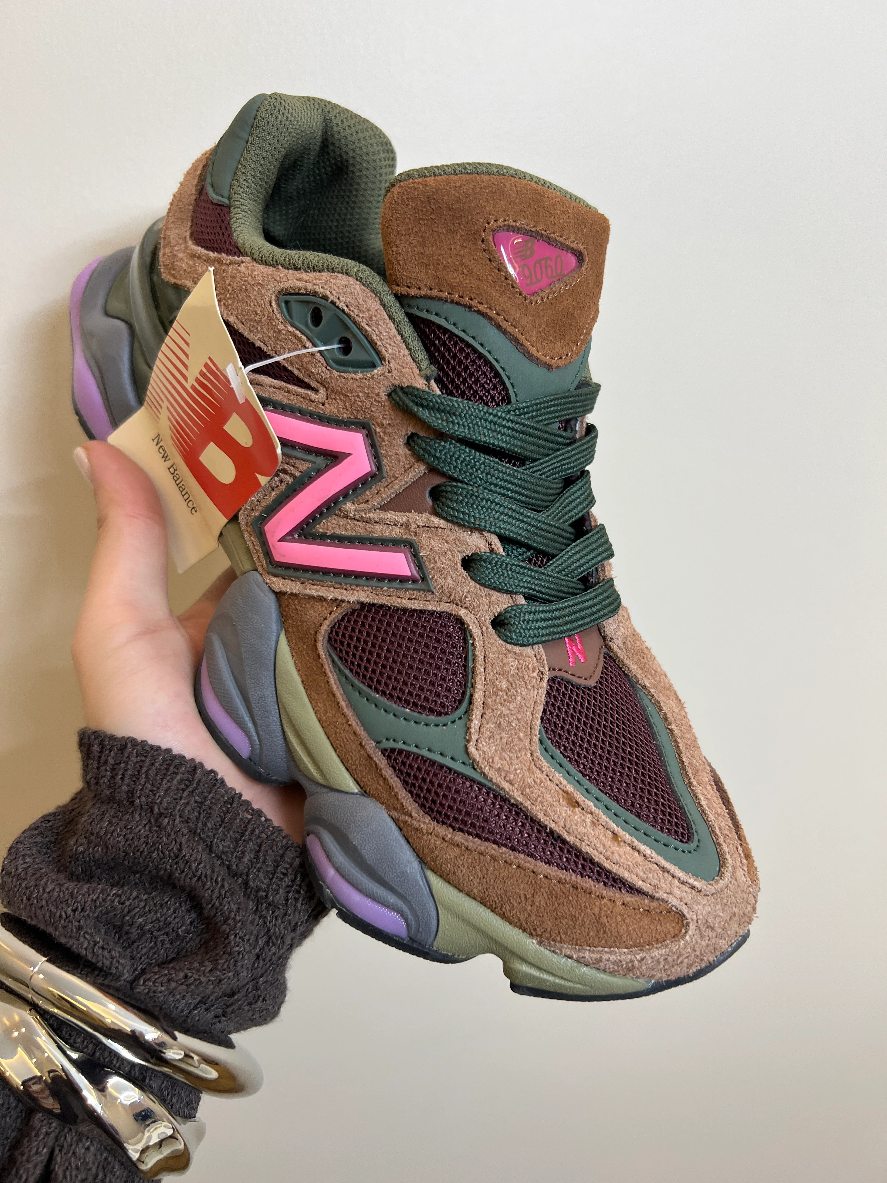 New Balance 9060 Brown Grey ( Dar Kalıp )