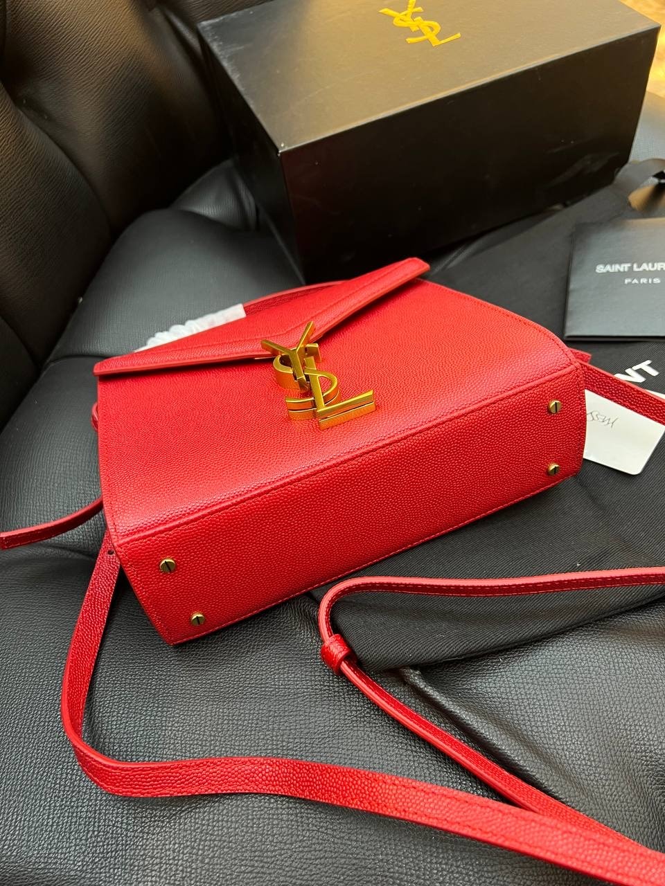 YSL CASSANDRA TOP HANDLE BAG 19.5X16.5 ( Premium )