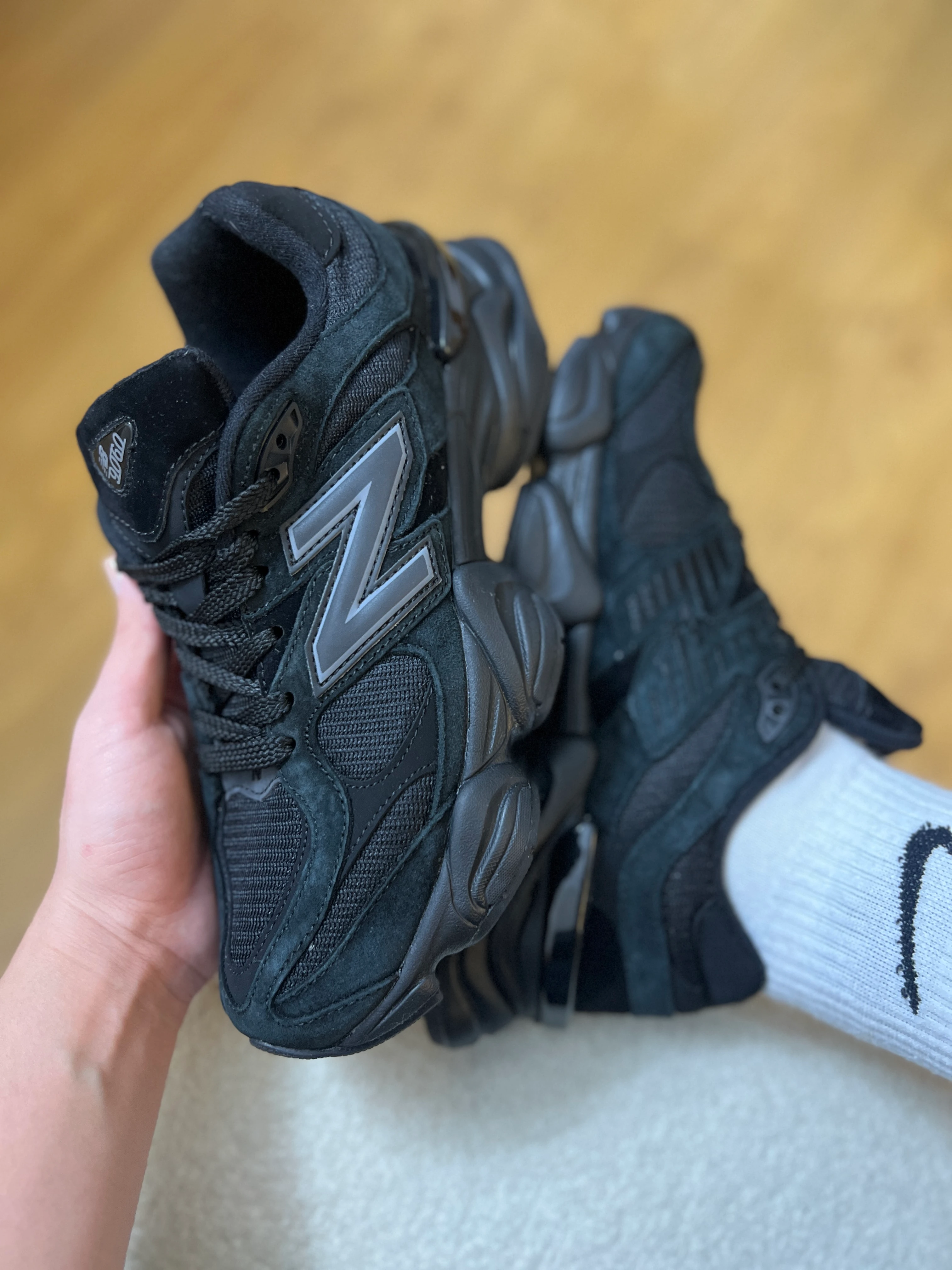 New Balance 9060 Black ( Dar Kalıp )