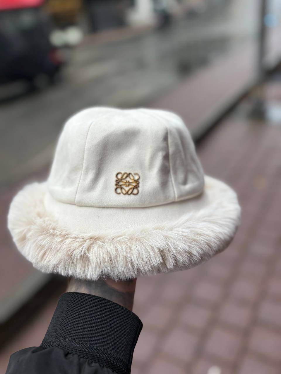 Loewe Şapka - Beyaz