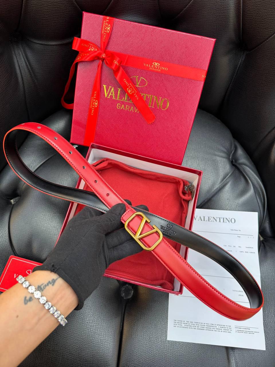 Valentino Kemer 2.7cm - Kırmızı