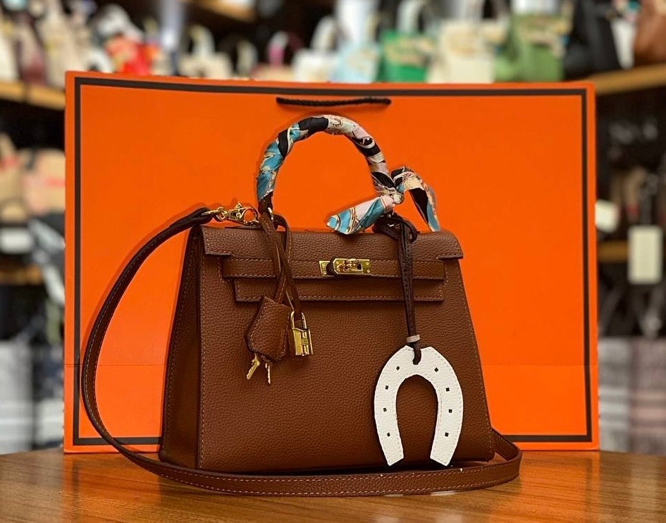 Hermes Kelly 25 Lik Brown 
