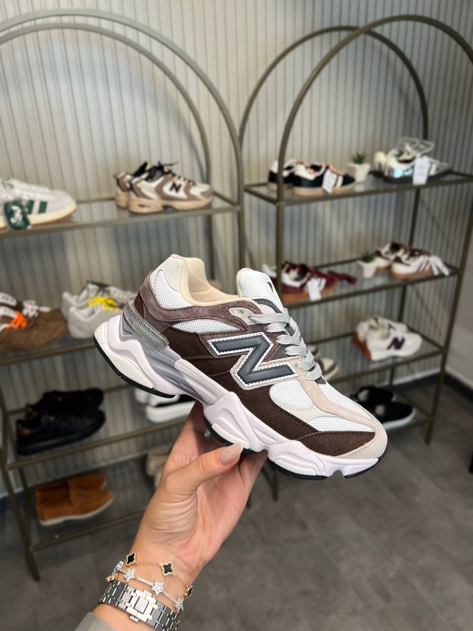 New Balance 9060 Brown ( Dar Kalıp )