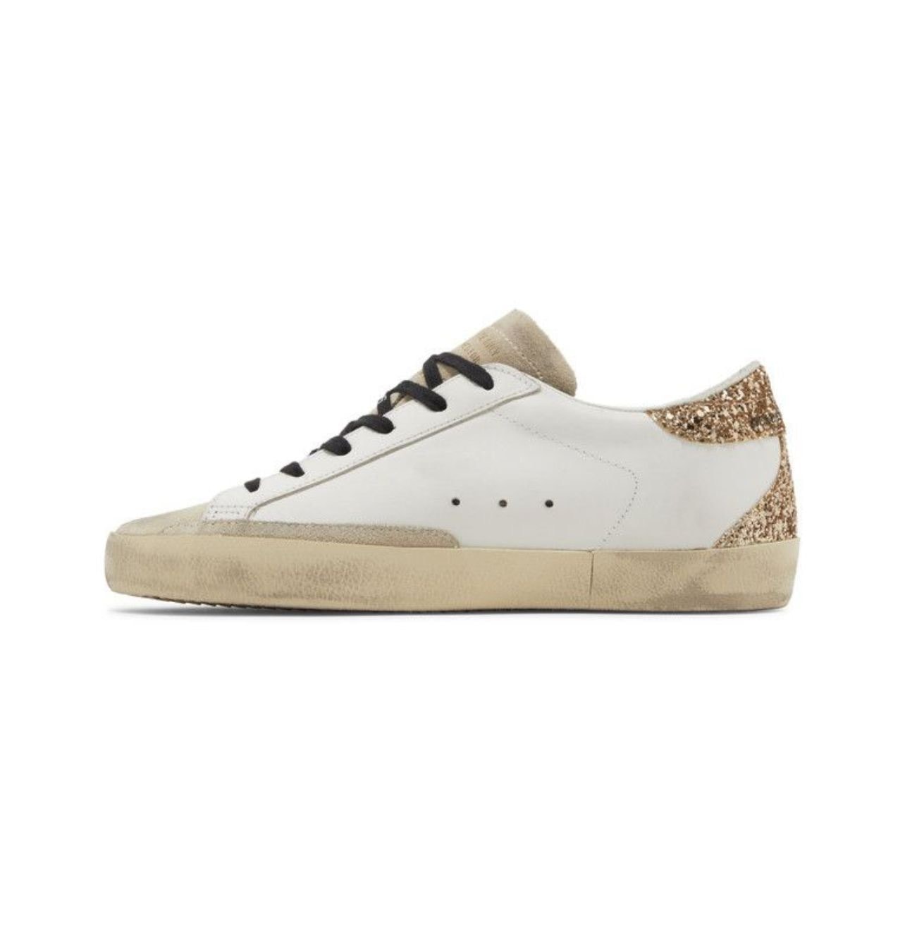 Golden Goose ‘Optic White Seedpearl Glitter’  