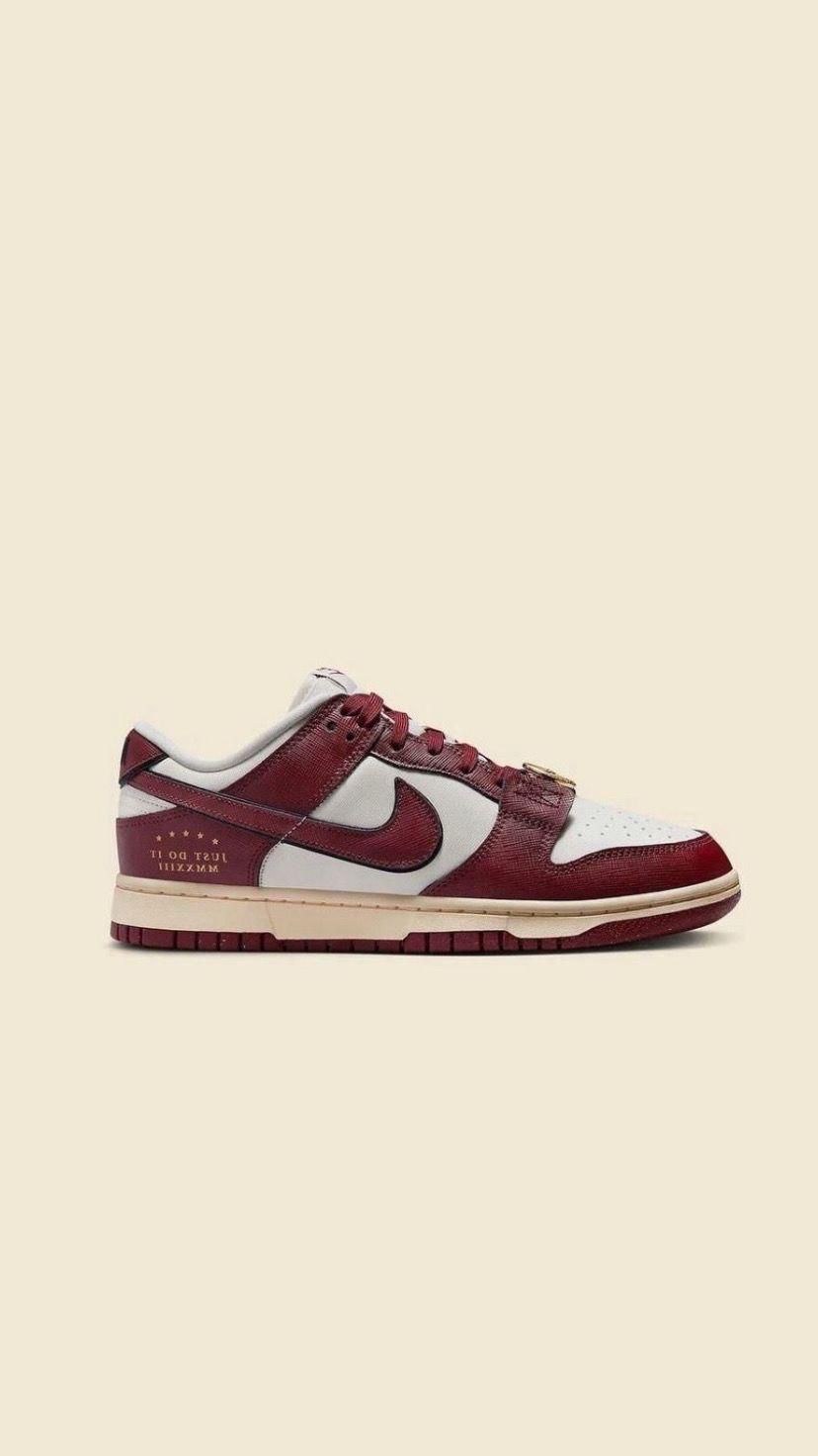 Nike Dunk Low SE Sail Team Red