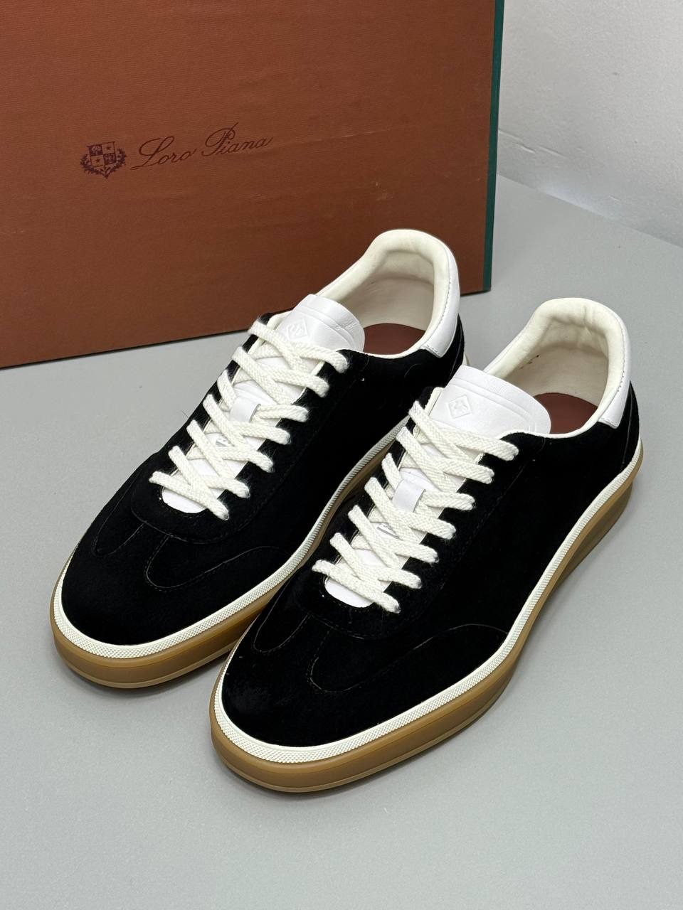 Loro Piana LP Men Süet Black